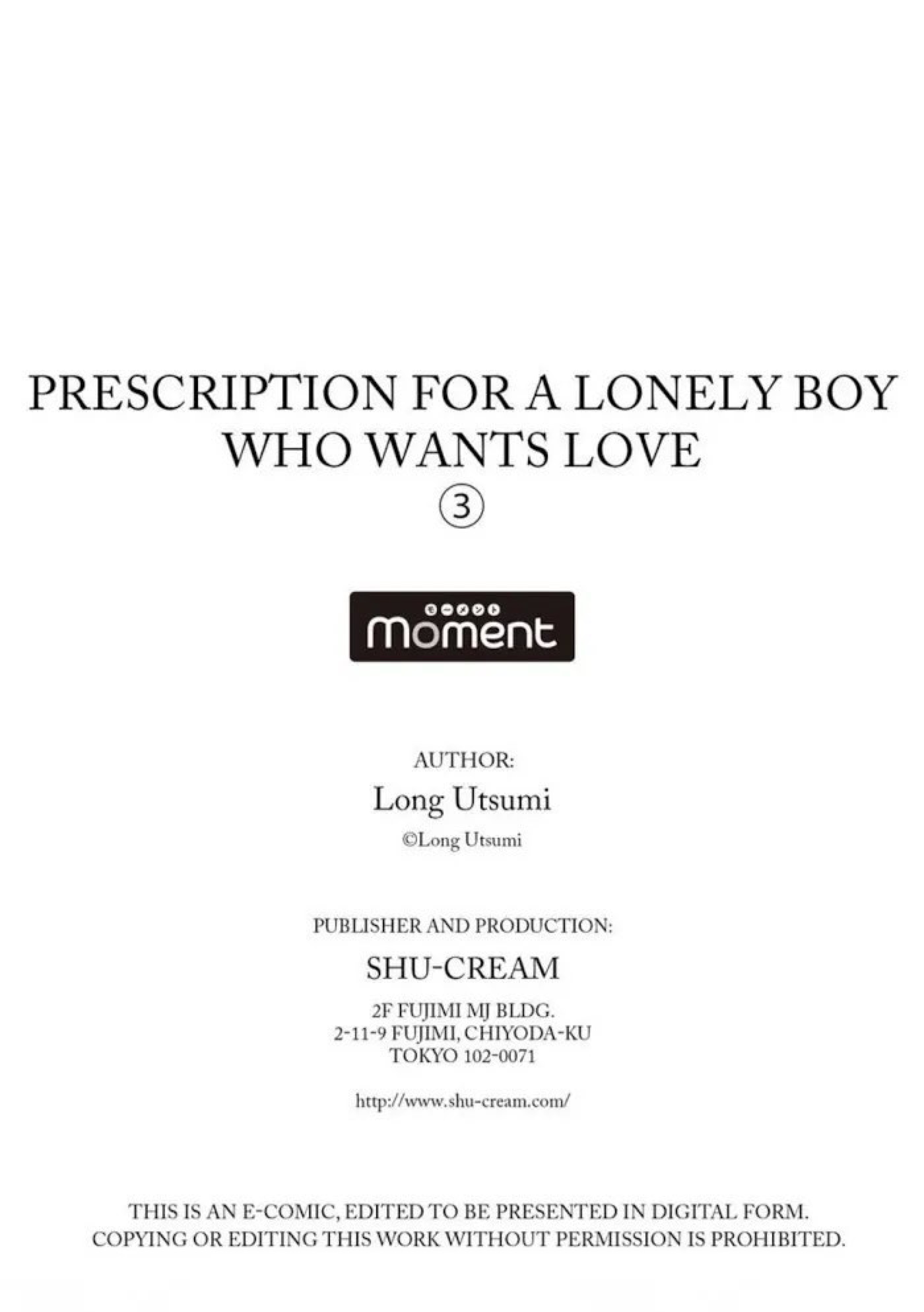 Prescription for a Lonely Boy Who Wants Love 3 29